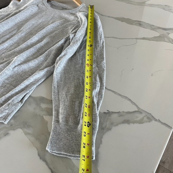 Save Khaki Mens Gray Pullover Crew neck Lightweight Sweater Size XL - Picture 9 of 9